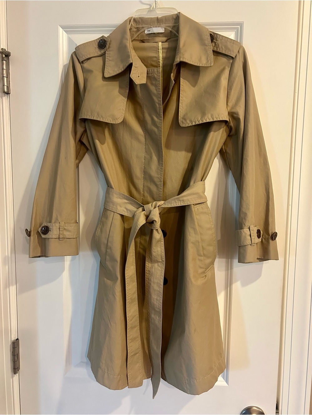 GAP Beige Trench Coat with Belt